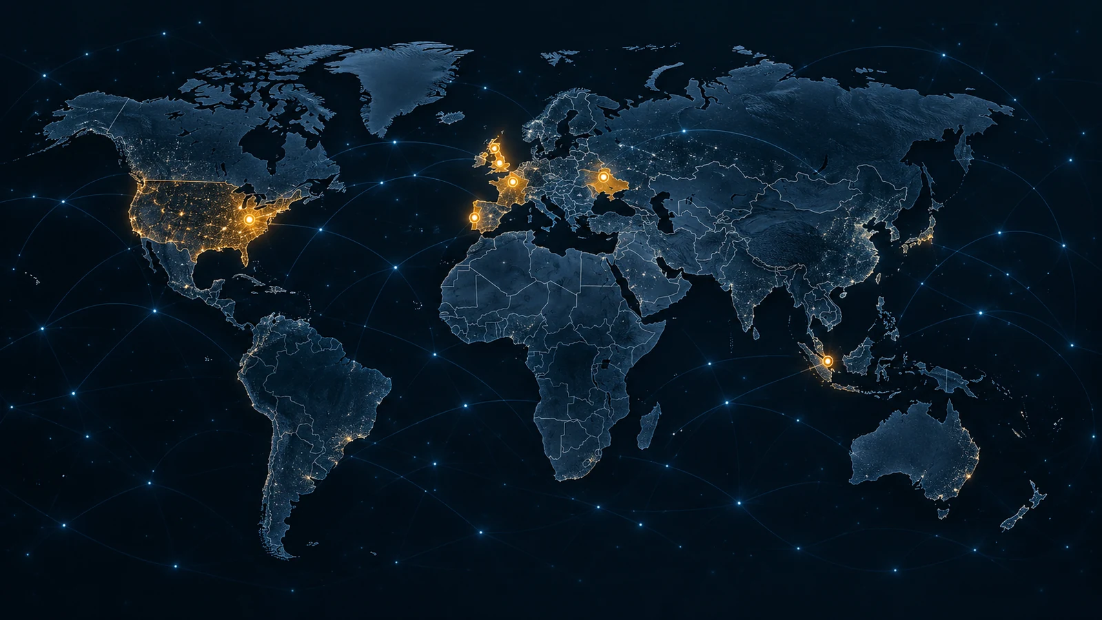 Map of MetaMind’s international scientific presence